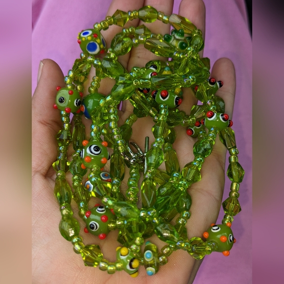 EVC LONG FLAPPER NECKLACE - Picture 10 of 16